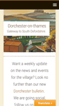Mobile Screenshot of dorchester-on-thames.co.uk